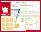 Meine Zahl des Tages 0-1000 - wiederbeschreibbare Lerntafel mit Stift - Mathematik - Katrin Langhans