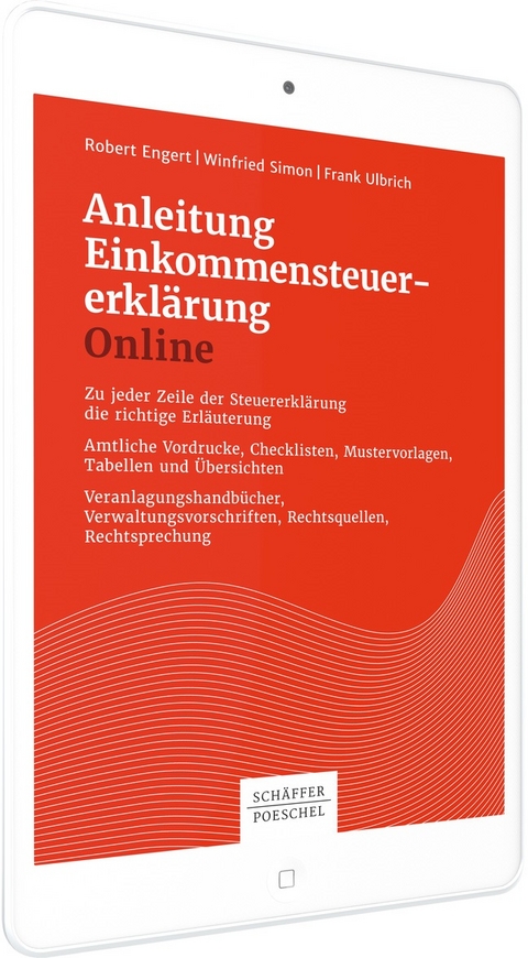 Anleitung Einkommensteuererklärung Online - Robert Engert, Winfried Simon, Frank Ulbrich