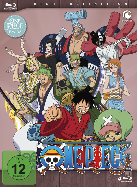 One Piece - TV-Serie - Box 32 (Episoden 927 - 951) [4 Blu-rays] - Hiroaki Miyamoto, Junji Shimizu, Kônosuke Uda, Munehisa Sakai