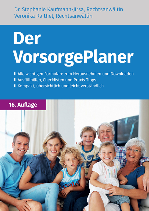 Der VorsorgePlaner - Stephanie Kaufmann-Jirsa, Veronika Raithel