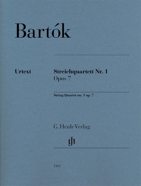 Béla Bartók - Streichquartett Nr. 1 op. 7 - 