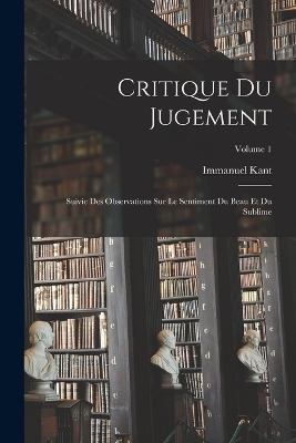 Critique Du Jugement - Immanuel Kant