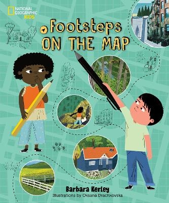 Footsteps on the Map - Barbara Kerley