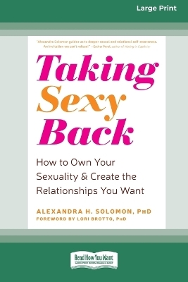 Taking Sexy Back - Alexandra H Solomon