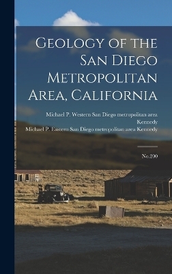 Geology of the San Diego Metropolitan Area, California - 