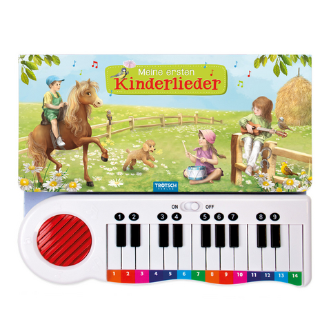 Trötsch Klavierbuch Meine ersten Kinderlieder Soundbuch Liederbuch - 