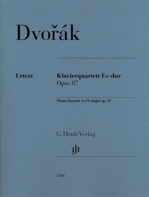 Antonín Dvorák - Klavierquartett Es-Dur op. 87 - 