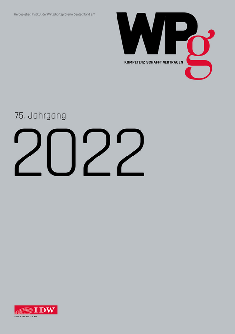 WPg 2022 Einbanddecke