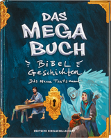 Das Mega-Buch. Bibelgeschichten. Das Neue Testament. Ein Mitmach-Buch mit Spielen und Rätseln zur Bibel inkl. Sticker. Geschichten von Jesus und seinen Jüngern: Für Kinder ab 8 Jahre