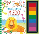 Fingerstempeln: Im Zoo - Fiona Watt