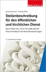 Stellenbeschreibung für den öffentlichen und kirchlichen Dienst - Gamisch, Annett; Mohr, Thomas