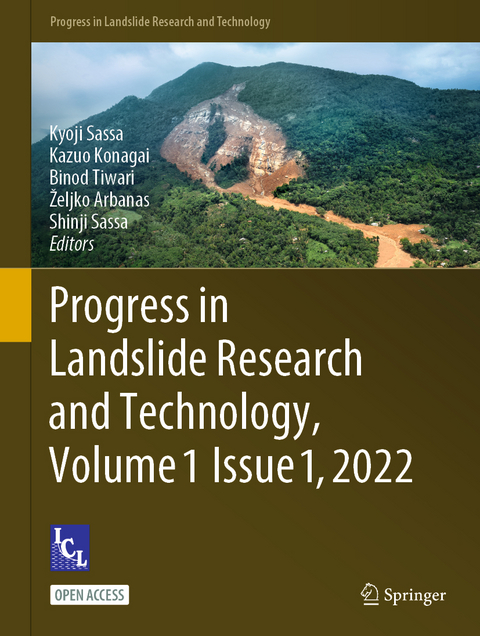 Progress in Landslide Research and Technology, Volume 1 Issue 1, 2022 - 