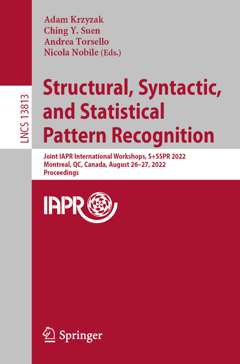 Structural, Syntactic, and Statistical Pattern Recognition - 