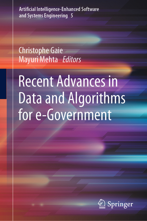 Recent Advances in Data and Algorithms for e-Government - 
