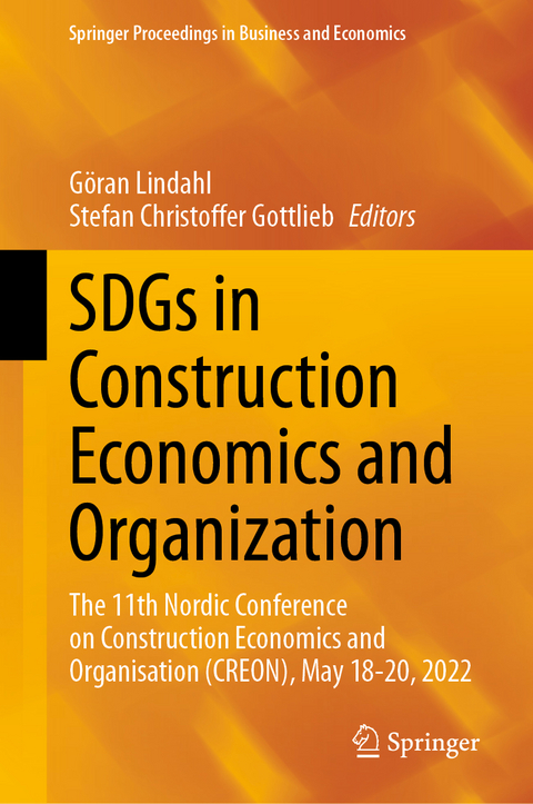 SDGs in Construction Economics and Organization - 