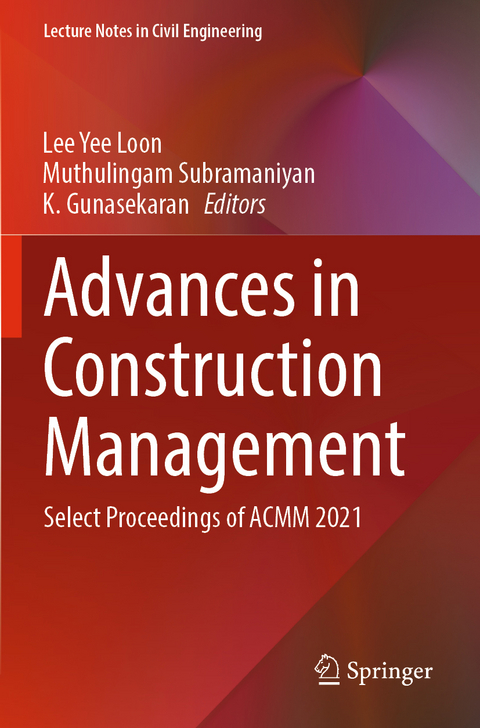 Advances in Construction Management - 