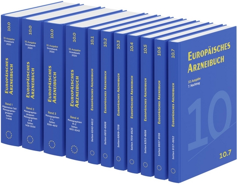 Europäisches Arzneibuch 10.0 - 10.7