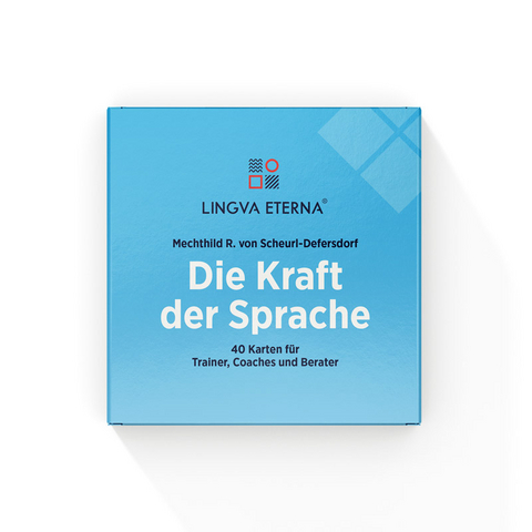 Die Kraft der Sprache - 40 Karten für Trainer, Coaches und Berater -  Mechthild R.