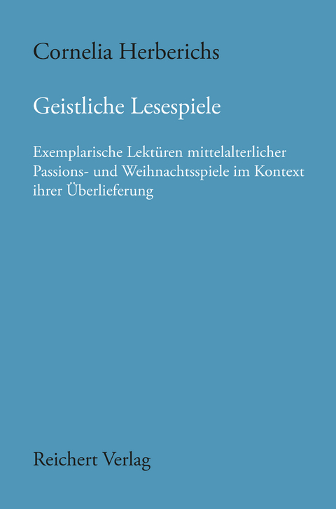 Geistliche Lesespiele - Cornelia Herberichs