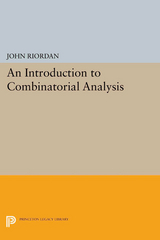 An Introduction to Combinatorial Analysis - John Riordan