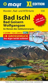 Mayr Wanderkarte Bad Ischl - Bad Goisern - Wolfgangsee XL 1:25.000 - 
