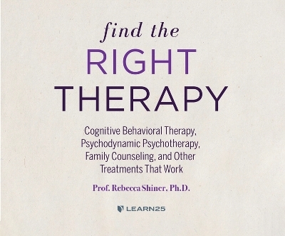Find the Right Therapy - Rebecca Shiner