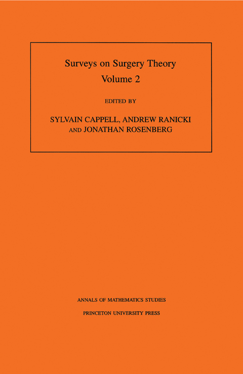 Surveys on Surgery Theory (AM-149), Volume 2 - 