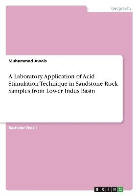 A Laboratory Application of Acid Stimulation Technique in Sandstone Rock Samples from Lower Indus Basin - Muhammad Awais