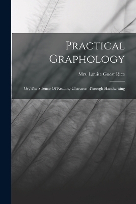 Practical Graphology - 