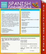 Spanish Fundamentals 1 (Speedy Study Guides) -  Speedy Publishing