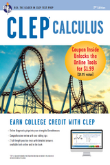 CLEP(R) Calculus Book + Online -  Mel Friedman,  Gregory Hill