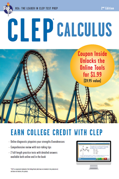 CLEP(R) Calculus Book + Online -  Mel Friedman,  Gregory Hill