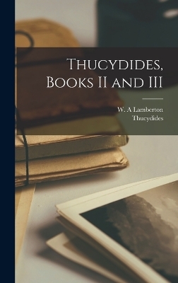 Thucydides, books II and III - 
