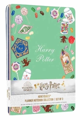 Harry Potter: Honeydukes Planner Notebook Collection (Set of 3) -  Insight Editions