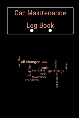 Car Maintenance Log Book - Lev Onetiu