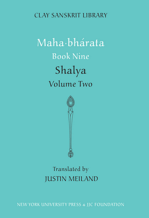 Mahabharata Book Nine (Volume 2)