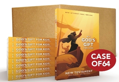 NIV, God's Gift for Kids New Testament with Psalms and Proverbs, Pocket-Sized, Paperback, Case of 64, Comfort Print -  Zondervan