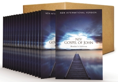 NIV, Pocket Gospel of John, Reader's Edition, Paperback, Case of 200 -  Zondervan