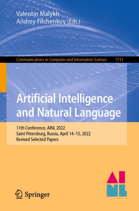 Artificial Intelligence and Natural Language - 