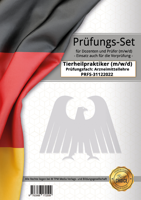 Tierheilpraktiker - Prüfungsfach: Arzneimittellehre -&nbsp;Prüfungs-Set - Thomas Mueller