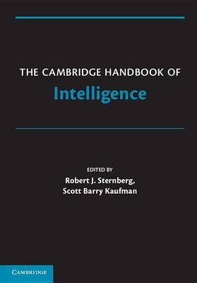 Cambridge Handbook of Intelligence - 