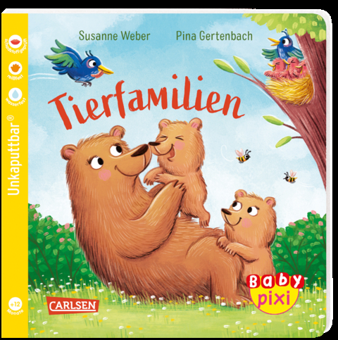 Baby Pixi (unkaputtbar) 128: Tierfamilien - Susanne Weber