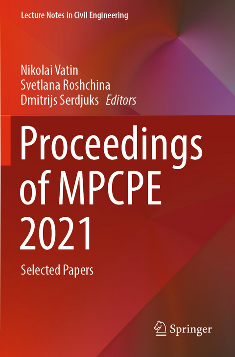 Proceedings of MPCPE 2021 - 