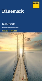 ADAC Länderkarte Dänemark 1:300.000 - 