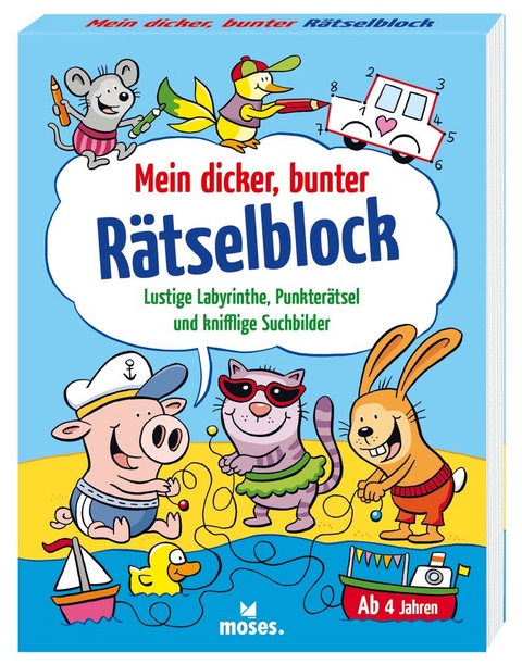 Mein dicker, bunter Rätselblock - Charlotte Wagner