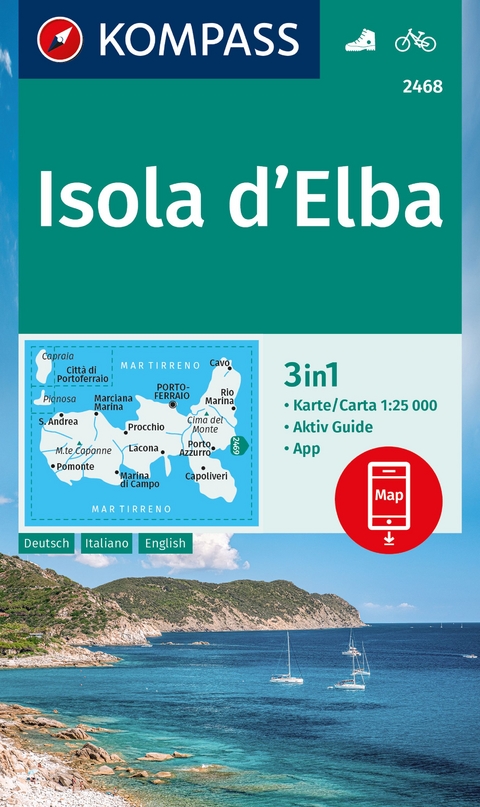 Isola d' Elba 1:25.000