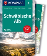 KOMPASS Wanderführer Schwäbische Alb, 75 Touren mit Extra-Tourenkarte - Walter Theil