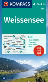 KOMPASS Wanderkarte 060 Weissensee 1:25.000