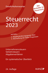 Steuerrecht 2023 - Doralt, Werner; Hohenwarter-Mayr, Daniela