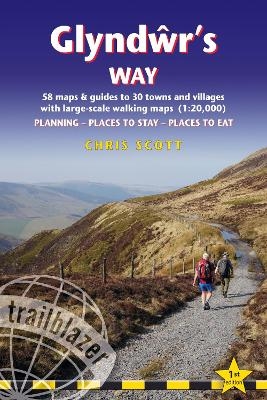 Glyndwr's Way Trailblazer Walking Guide 10e - Chris Scott